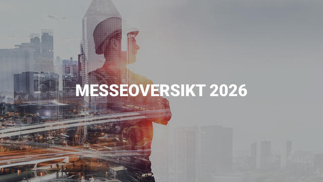 Finn kommende messer og arrangementer der du kan møte oss og bli bedre kjent med Tormatic og våre fagområder.

